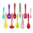 thumbnail image 2 of MegaChef Mulit-Color 12 Piece Silicone Cooking Utensils, 2 of 3