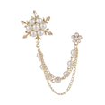 thumbnail image 3 of Copos De Nieve Broche Borla Cadena Regalos Popular Traje Abrigo Broche Para Baile, 3 of 9