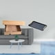 thumbnail image 2 of Estante Flotante De Pared Con Cajón, Compartimento Y Bandeja Decorativa Para Servir, Organizador De Mesa Para El Hogar, La Oficina, El Dormitorio, El Apartamento, Almacenamiento Y Exhibición, 2 of 8