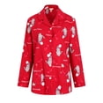 thumbnail image 2 of Richie House Women's Printed Flannel Two-piece Set Pajama RHW2774, 2 of 5