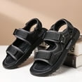 thumbnail image 5 of Men Summer Sport Sandals Athletic Beach Water Hiking Shoes Comfort Breathable Casual Non-slip Indoor Outdoor Sandal, 5 of 12