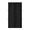 thumbnail image 2 of Cortina de privacidad para bolso de baile Cortina de vestidor compacta y fácil de instalar para negro, 2 of 9