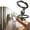 Grey-A, variant on Foldable Magnetic Phone Stand with Fidget Spinner - 360 Degree Rotating Dual Sided Holder for Home Office and Travel