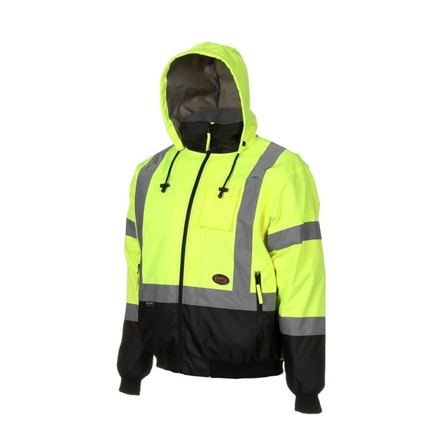 Chaqueta bomber de seguridad Pioneer Hi Vis impermeable para hombre
