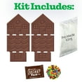 thumbnail image 4 of DIY, M&M's Holiday Chocolate Mini House Box Kit, 7oz, 4 of 9
