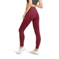 thumbnail image 4 of Womens High Waist Leggings with 3 Pockets | Tummy Control Yoga Workout Pants | 7/8 Length, 4 of 7