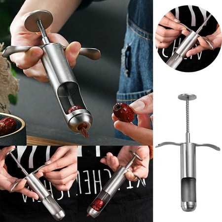

Rdeuod Spoons Stainless Steel Fruit Core Seed Remover Jujube Corer Home Kitchen Gadget Tool