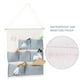 thumbnail image 1 of Bolsa Colgante De Pared Con Patrón De Dibujos Animados, Organizador De Almacenamiento De Brochas De Maquillaje Y Cosméticos, Oso Azul Para Decoración Del Hogar, 1 of 7