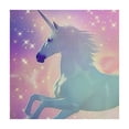 thumbnail image 4 of Acheng Unicorn Star-Filled Sky Rainbow Square Tablecloth Washable for Home Kitchen Outdoor Decoration 100% Polyester Fiber 46*46, 4 of 8
