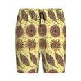 thumbnail image 3 of Yiaed Bohemia for Men's Soft Sleep Pajama Short Lounging Pajama Shorts-Large, 3 of 8