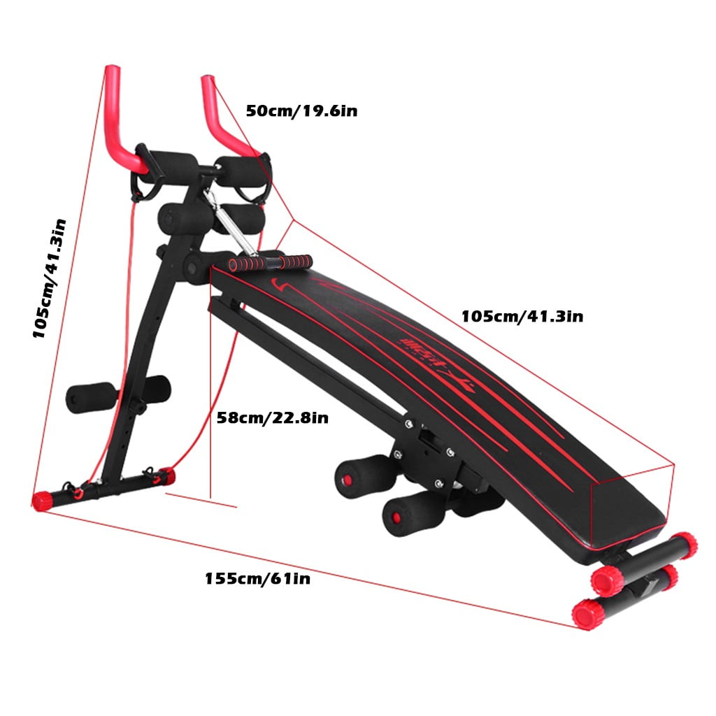 Details about / Supine Board Push Up Bench Fitness Equipment Beauty Waist Machine Rowing Machine
