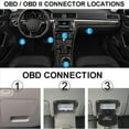 thumbnail image 2 of 4X Kit de Cableado OBD para Cámara de Tablero, Kit de Cableado USB Tipo C para Cámara de Tablero con Cable de Alimentación OBD para Cámara de Tablero de 12-24 V A 5 V/3 A, 2 of 5