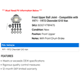 thumbnail image 2 of Front Upper Ball Joint - Compatible with 1971 - 1972 Chevy G10 Van, 2 of 2