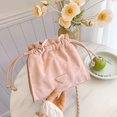 thumbnail image 2 of Bolso pequeño con cadena y cordón de estilo occidental, estilo coreano, para mujer, verano 2025, nuevo bolso tipo cubo con todo incluido para mujer, 2 of 5