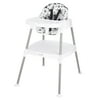 Evenflo 4-in-1 Eat & Grow Convertible High Chair, Pop Star Gray