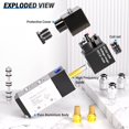 thumbnail image 3 of Electroválvula TAILONZ PNEUMATIC 4V310-10 12V/24V/110V/220V, 3 of 8