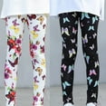 thumbnail image 6 of SILVERCELL 2-12T Little Girls Casual Floral Leggings Tights Pants Big Girls Sports Dance Legggings, 6 of 6