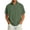 #176Green, variant on Men's Quarter Zip Short Sleeve Shirts Stand Collar Relaxed Fit Tops for Golf Daily Summer All-Match Outfits Black XL