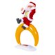 thumbnail image 1 of Gibobby Regalo de música niño hombre LED Navidad Santa eléctrico baile antiguo decoración del(Red,Talla única), 1 of 5