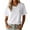 White, variant on Women Tshirts Men's Casual Short Sleeve Round Neck Basic Tee Womens Spring Tops Green XS