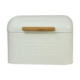 thumbnail image 3 of Caja de hierro, Almacenamiento de repostería para encimera, Encimera de cocina, Caja de encimera vintage, Blanco Marfil, 3 of 9