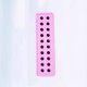 thumbnail image 2 of 1 molde de silicona para cubitos de hielo con 20 cavidades, ideal para cocina, bar y fiestas (morado claro)., 2 of 5