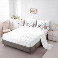 thumbnail image 3 of Erosebridal Rustic Animal Bedding Sets Queen Size, Bear Reindeer Comforter Sets with Sheets, Cartoon Theme Reversible Bedding Queen Size, Ultra Soft Room Decor, 7 Pieces, 3 of 6