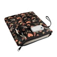 thumbnail image 3 of HELLHERO Classic Book Organizer Bag, 8.66 x 11.42 Polyester Fabric Book Cover Carrying Case Easy Carry Book Case Reusable with Zipper, Vintage for Librarian, 3 of 8