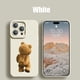 thumbnail image 3 of New Cartoon Teddy Bear Couple Phone Case For iPhone 15 Pro Max 11 12 Mini 13 14 Pro Max X XS XR 78 14 15Plus Soft Silicone Cover, 3 of 5