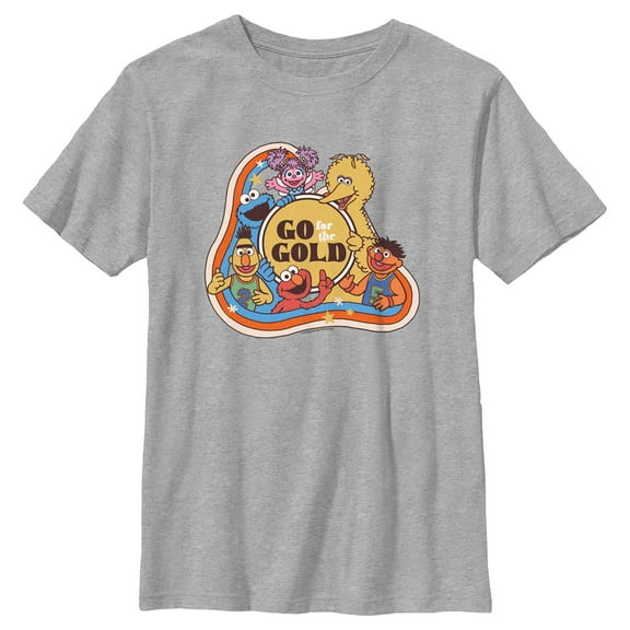 Boy's Sesame Street Go for the Gold  Graphic T-Shirt
