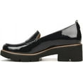 thumbnail image 2 of Naturalizer Women's Darry Lug Sole Heeled Loafer French Navy Patent 11N, 2 of 4