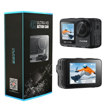 VILINICE FS01A Action Camera with 4K 1080P Resolution, 24 MP, Waterproof Case (New)