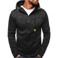 thumbnail image 5 of ORUYROP Sweat à Capuche Zippé pour Hommes, Mode Automne/hiver 2023, Veste Décontractée à Manches Longues, 5 of 5