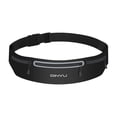thumbnail image 1 of Riñonera con cinturón para correr, riñonera elástica ajustable para mujer y hombre, bolsa para teléfono, riñonera deportiva para gimnasio, deportes de Negro, 1 of 8