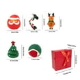 thumbnail image 3 of Christmas Dog and Cat Toy Gift Box – 5PCS Holiday Pet Chew Toys Set with Rope, Ball, Santa, Tree, Reindeer – Teething Toys for Small & Medium Dogs, 3 of 4