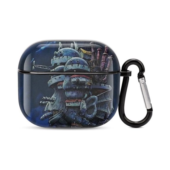 Howl's Moving Castle Case for AirPods 3, AirPod 3 Case for Women, AirPods 3rd Generation Case, Support Wireless Charging