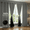 Light gray, variant on QIANLI 4 Panels 100% Blackout Curtains, Midweight Thermal Insulated Grommet Drapes for Bedroom Living Room, Light Blocking Window Treatment, Pack of 4, 54x108 Inches, Black