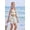 White-sunflower, variant on Girls 3 Piece Swimsuit Teen Girl Tankini Swimsuits Bathing SuitFloral Bikini Swimwear with Skirt
