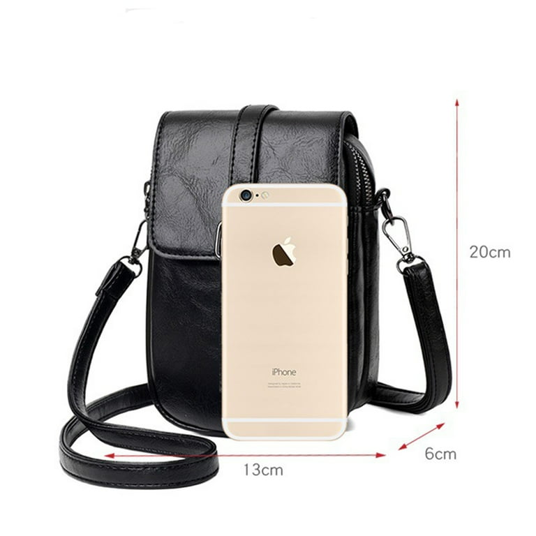 Female Travel Bag Women Pure Color PU Shoulder Crossbody Bag Vintage Ladies Small Wallet Handbags Green