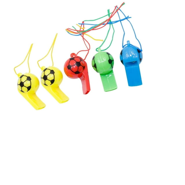 serony 5x Basketball Whistle Game Event Gym Party Favors Football Loud Crisp Sound