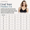 thumbnail image 4 of Dominique Women’s Marcelle Wire Free Comfort Bra #5360 – Cotton Lined Soft Cup, Wide Straps, Everyday Support - Lingerie for Women, 4 of 6