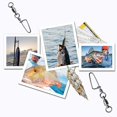 thumbnail image 5 of Giratorios de barril de pesca, clips de conector de broches de rodamiento de bolas rodantes de alta resistencia, accesorios de pesca de agua salada o dulce (10 piezas, plata), 5 of 5
