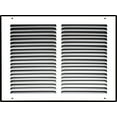 thumbnail image 3 of [2 Pack] Fits 12x8 Duct Opening | Steel Return Air Grille by Handua | Vent Cover Grill for Sidewall and Ceiling | White | HVAC Cold Air Intake Grille | Outer Dimensions: 13.75"W X 9.75", 3 of 7