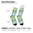 thumbnail image 2 of Balery Chicken Laying Eggs Calcetas Largas con Estampado para Hombre y Mujer – Suaves y Transpirables, Talla Única (US 5-11), 2 of 6