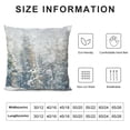 thumbnail image 5 of Orinice Snowboarder Forest Winter Graphic Decorative Throw Pillow Cover Cushion for Home Couch Living Room Sofa Bed, 1PC Pillowcase 22x22in, 5 of 5