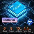 thumbnail image 3 of Portátil HP 17,3" i3 8 GB RAM 512 GB SSD Windows 11 Plateado, 3 of 8