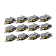 thumbnail image 3 of simhoa 12 Pieces Wall Mounted Single Pulley Hardware for Lifting Fixed Pulley Block 8.5cmx6.5cmx2cm, 3 of 8