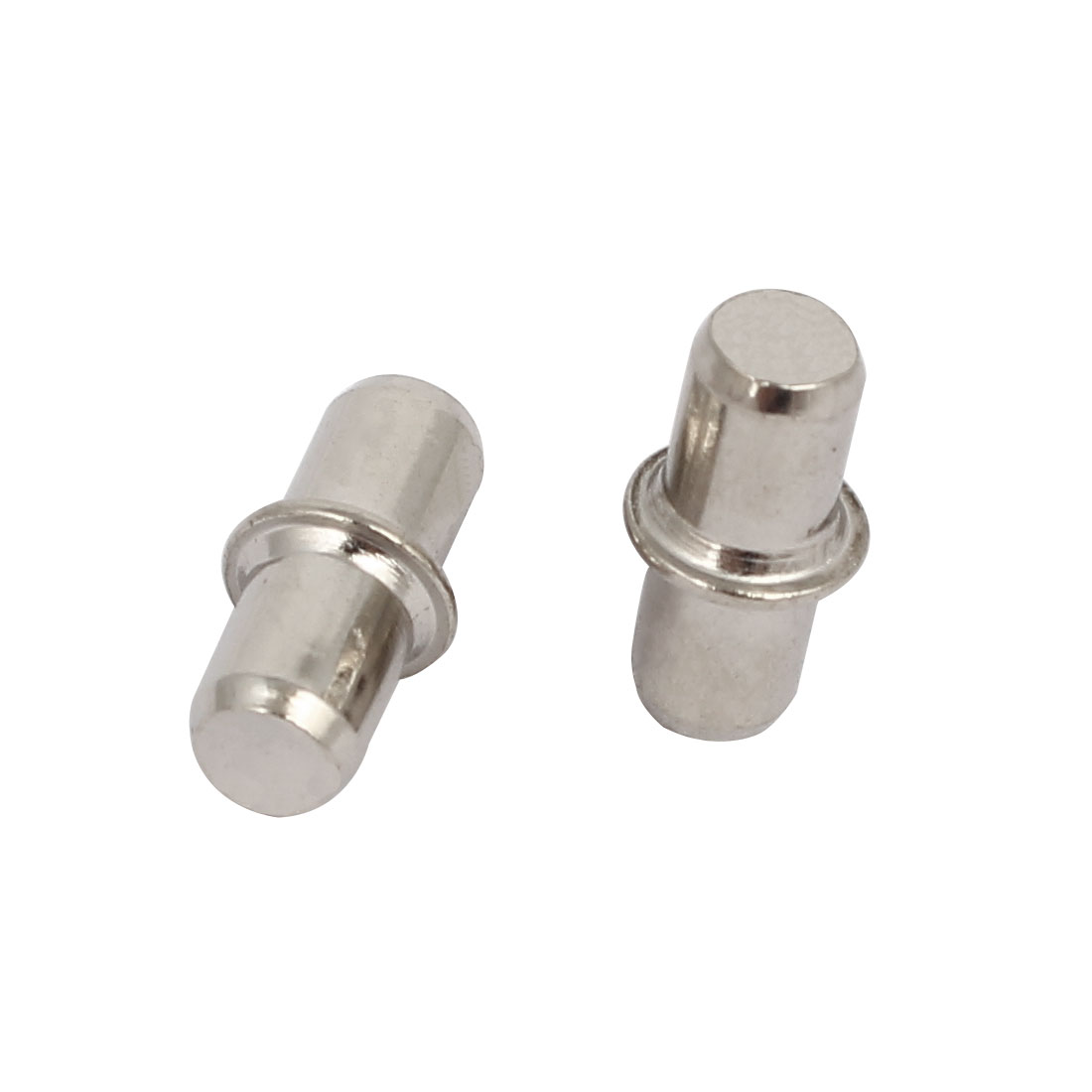 Wardrobe Shelf Support Pins Studs Pegs Silver Tone 5mmx13.5mm