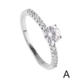 thumbnail image 2 of Anillo de compromiso de propuesta de anillo simple, 2 of 2