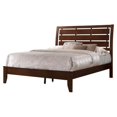 thumbnail image 1 of Coaster Serenity Slatted Headboard Wood Queen Panel Bed in Brown, 1 of 2